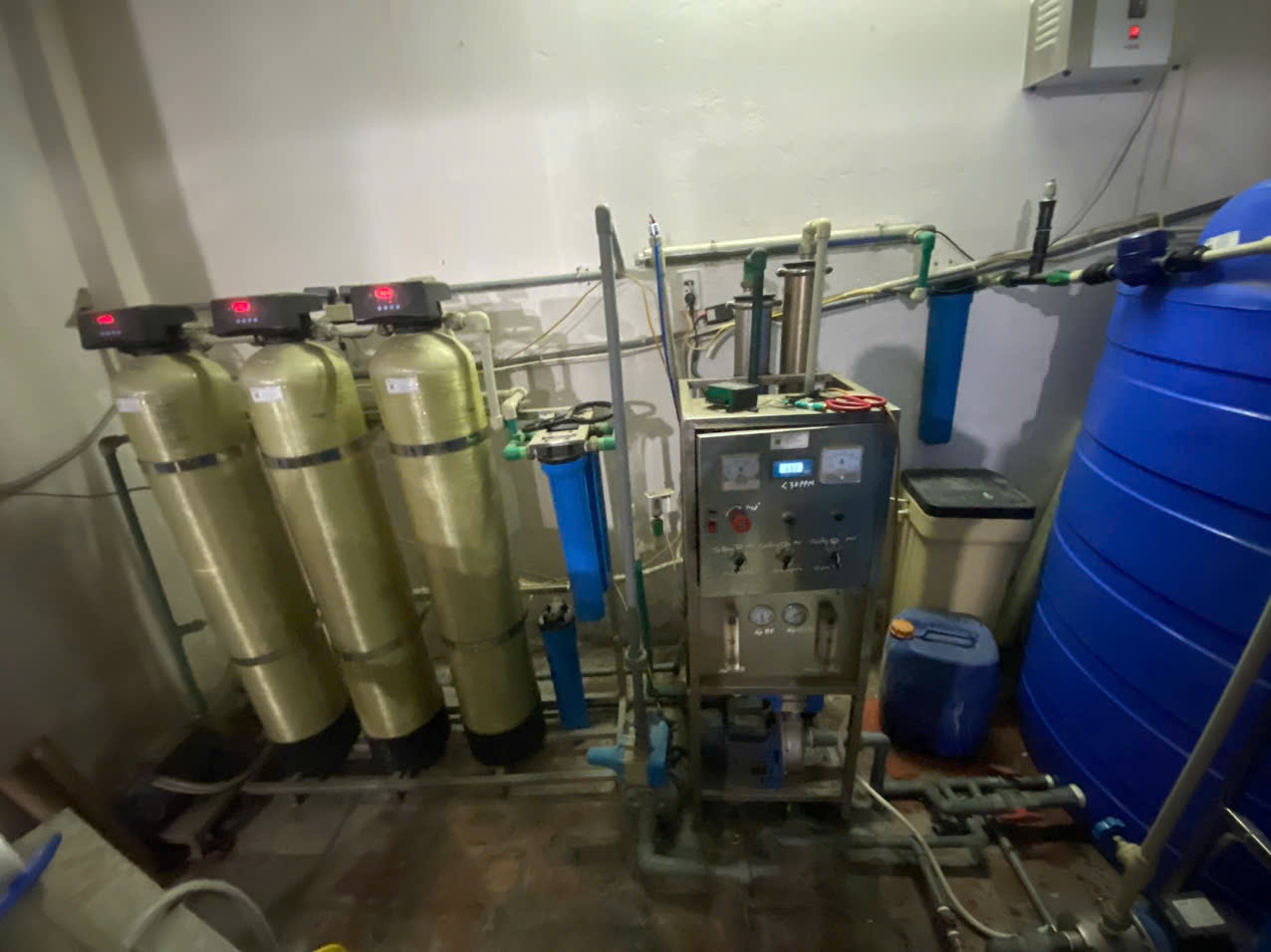 Bảo trì hệ thống RO 500 lít tại làng nghề sơn mài Hà Thái